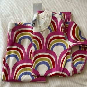 New with tags rainbow Hanna andersson pajamas